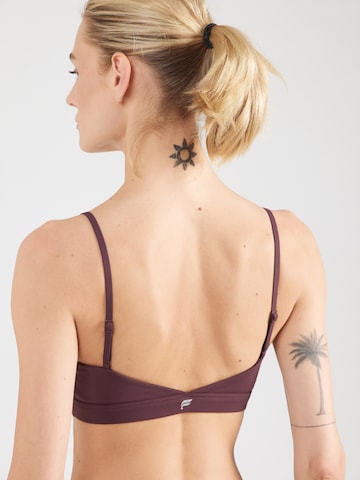 Bustier Soutien-gorge de sport 'PURELUXE' Fabletics en rouge