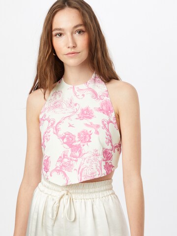Missguided Top 'HANKY' – pink: přední strana