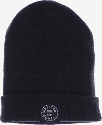 Brixton Hat & Cap in One size in Black: front