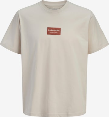JACK & JONES Μπλουζάκι 'JJFRANK' σε μπεζ: μπροστά