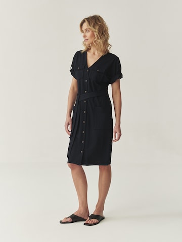 TATUUM Damenkleid Wirkware LEZI in Blau