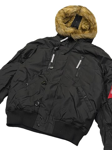 ALPHA INDUSTRIES Winter Jacket 'PPS N2B' in Black