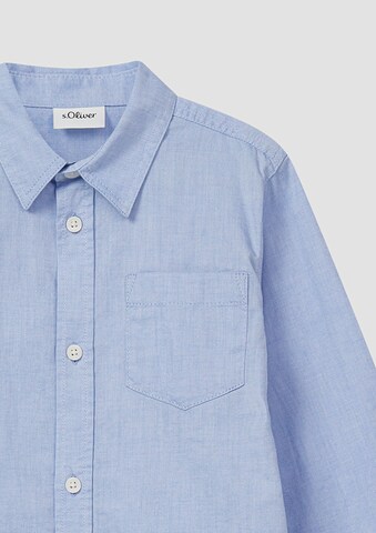 Coupe regular Chemise s.Oliver en bleu