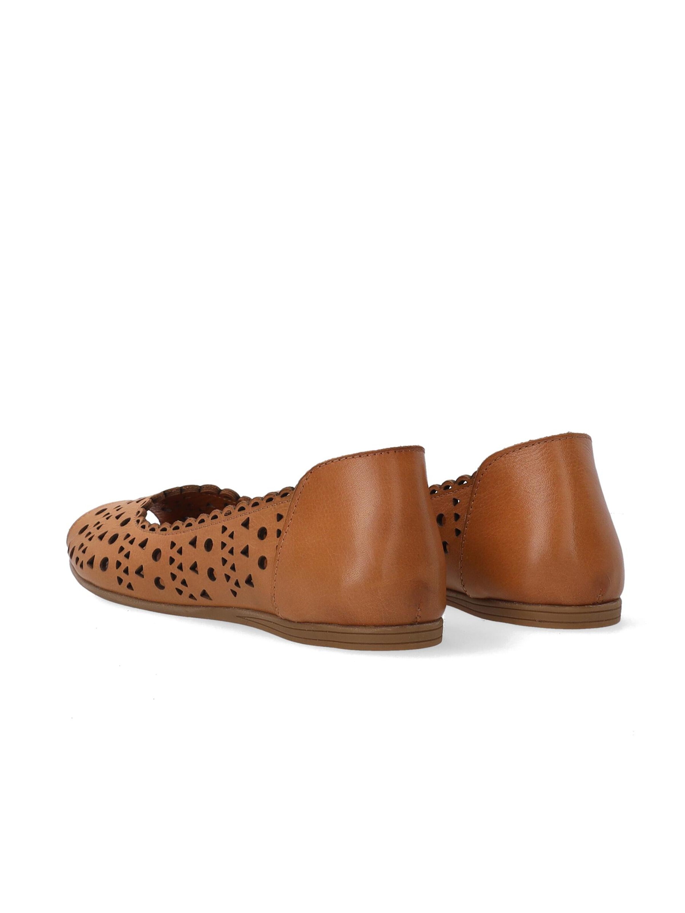 VENEZIA Ballet Flats in Brown