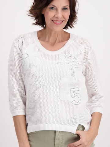 monari Pullover in Weiß