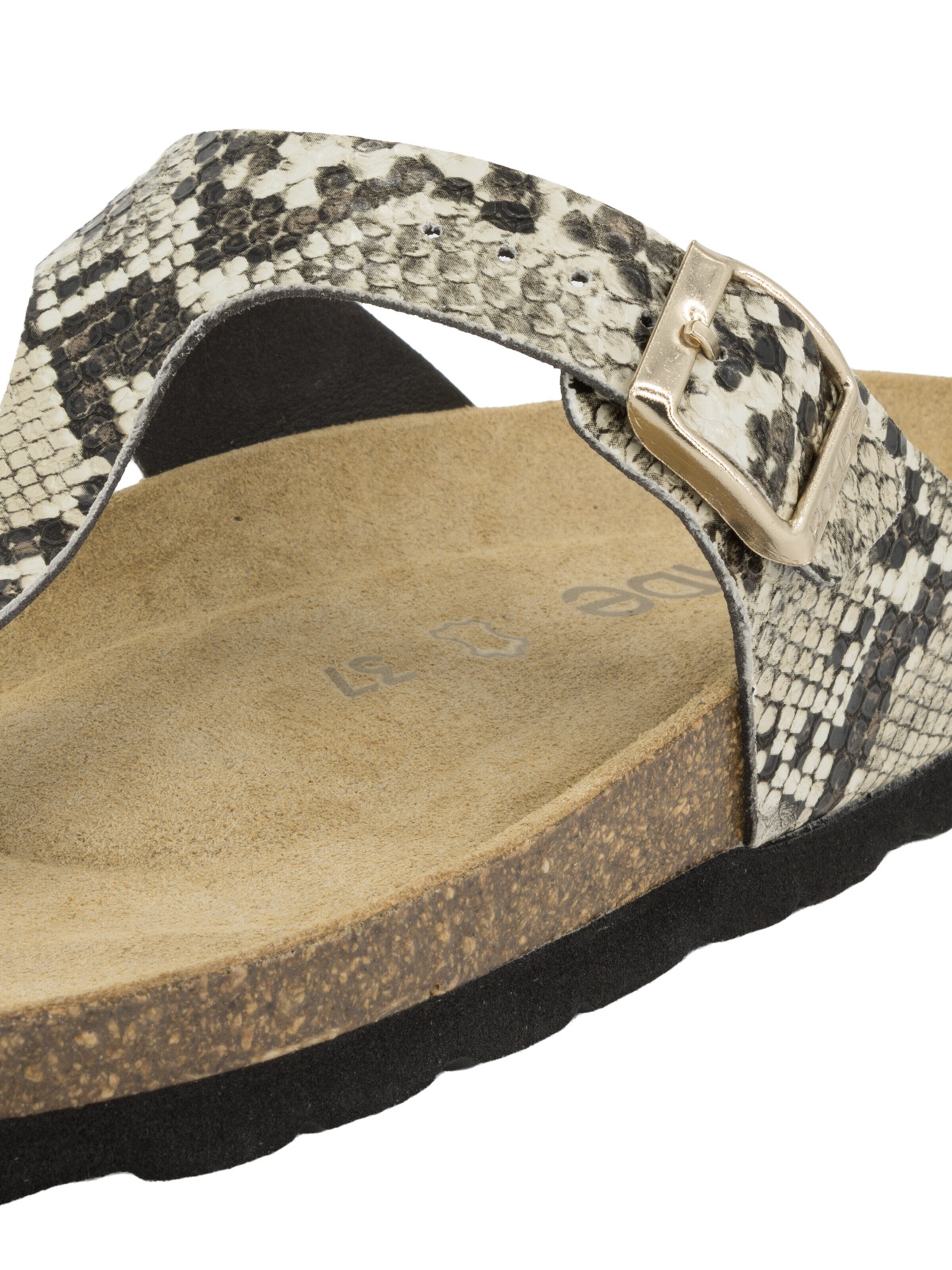 ROHDE T-Bar Sandals 'Alba' in Beige