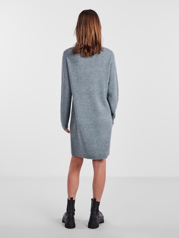 PIECES Knit dress 'Ellen' in Blue