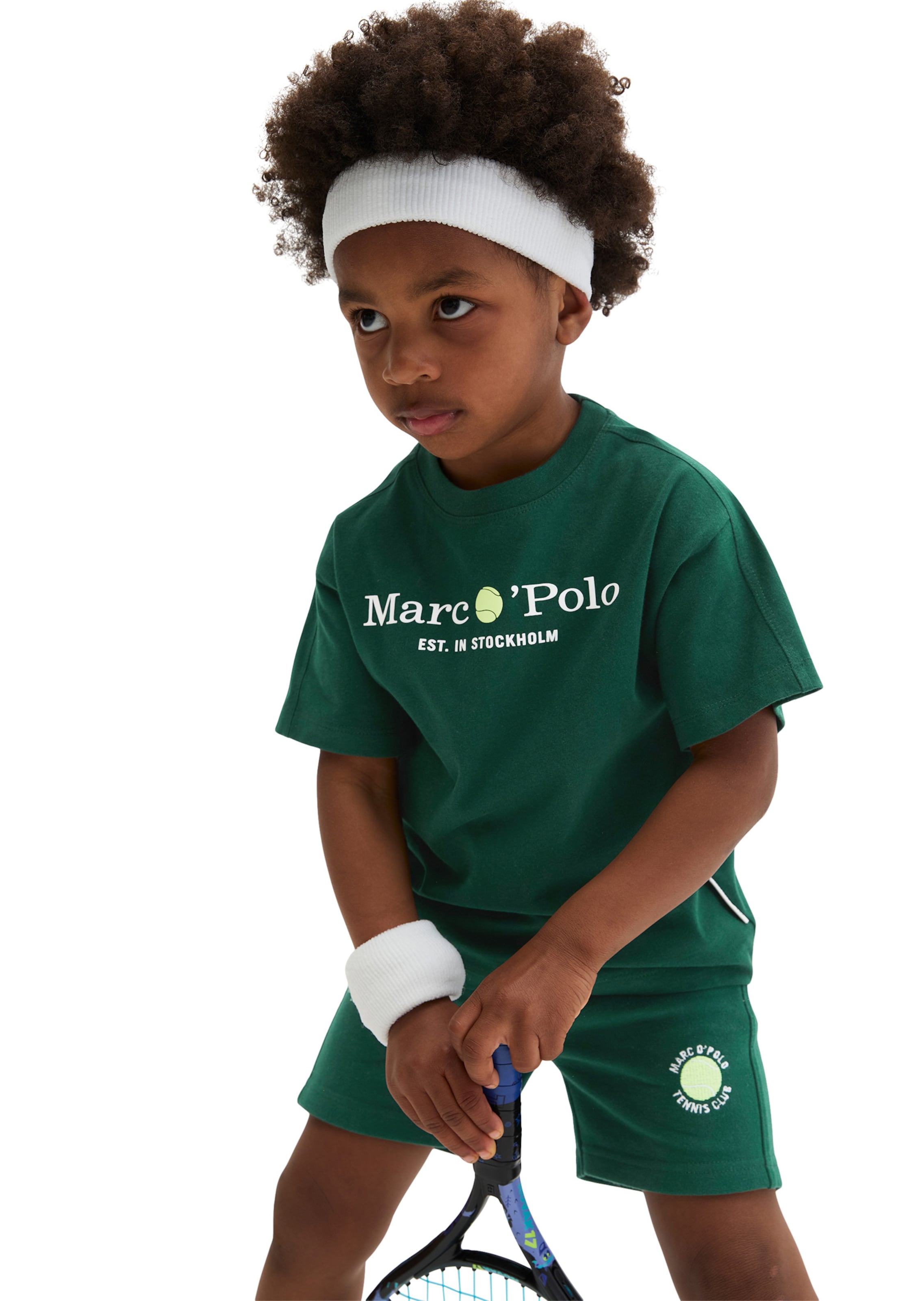 Marc O'Polo Shirt in Groen: voorkant