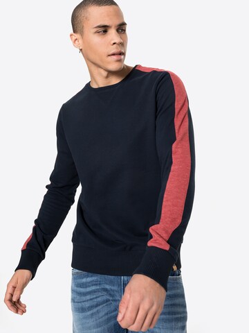 Fli Papigu Sweatshirt 'Mausebär' in Blauw: voorkant