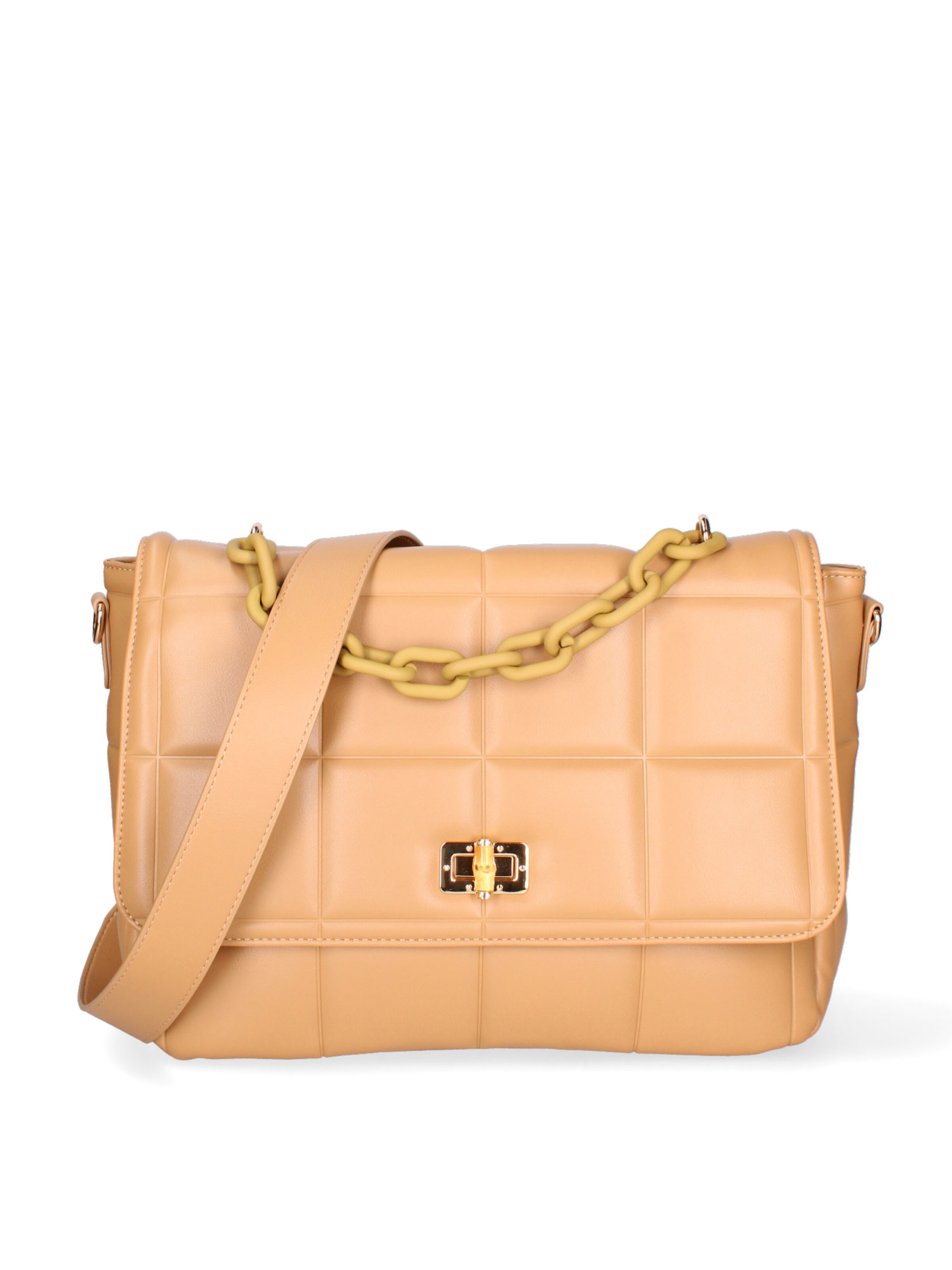 Borsa a mano 'Borsa a mano Solange ecopelle vegana con catena - Diana & Co' di Diana&Co. in marrone