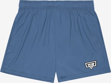 Bucketz Loose fit Trousers in Blue: front