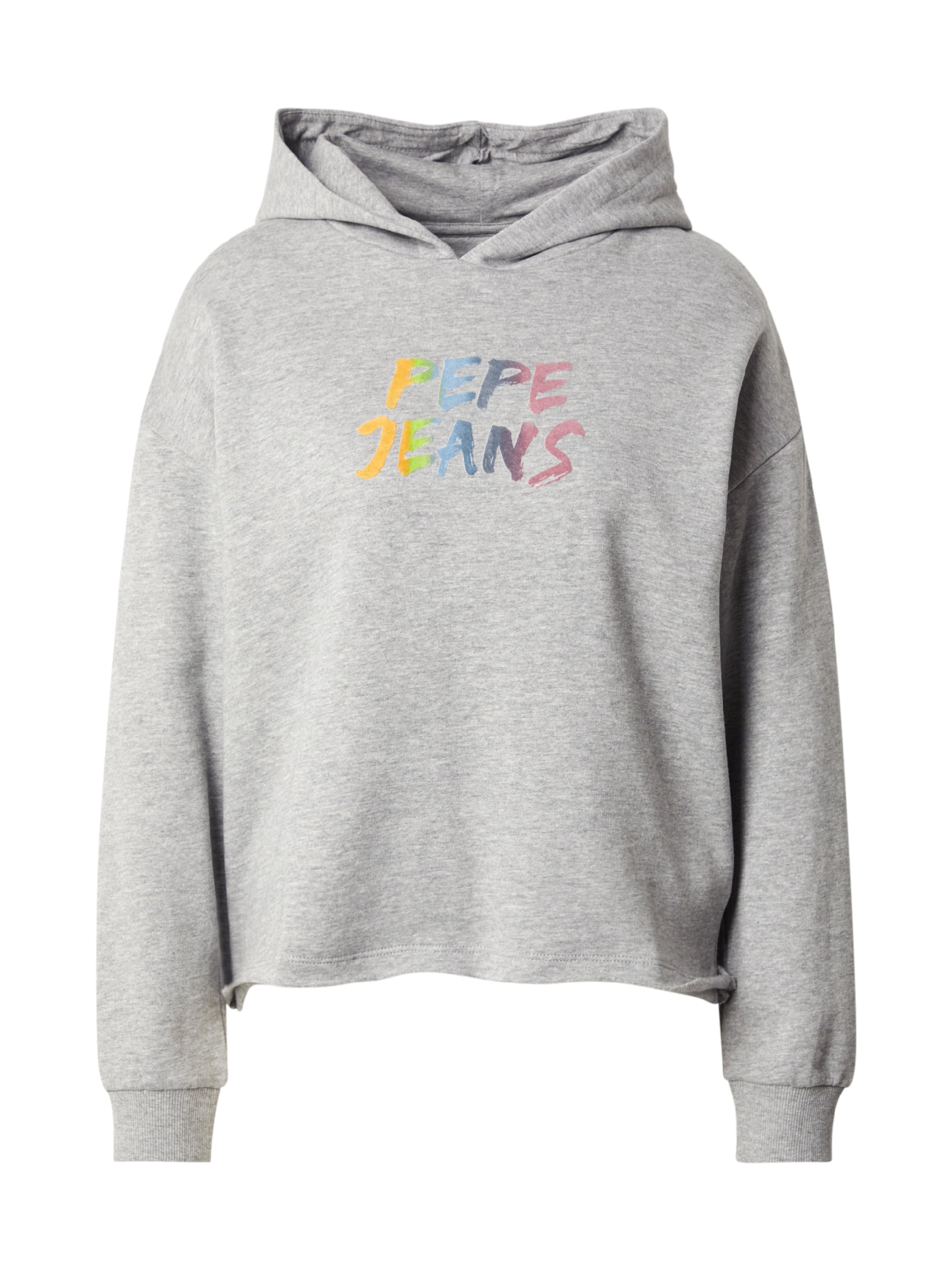 Pepe Jeans Mikina - Sivá: predná strana