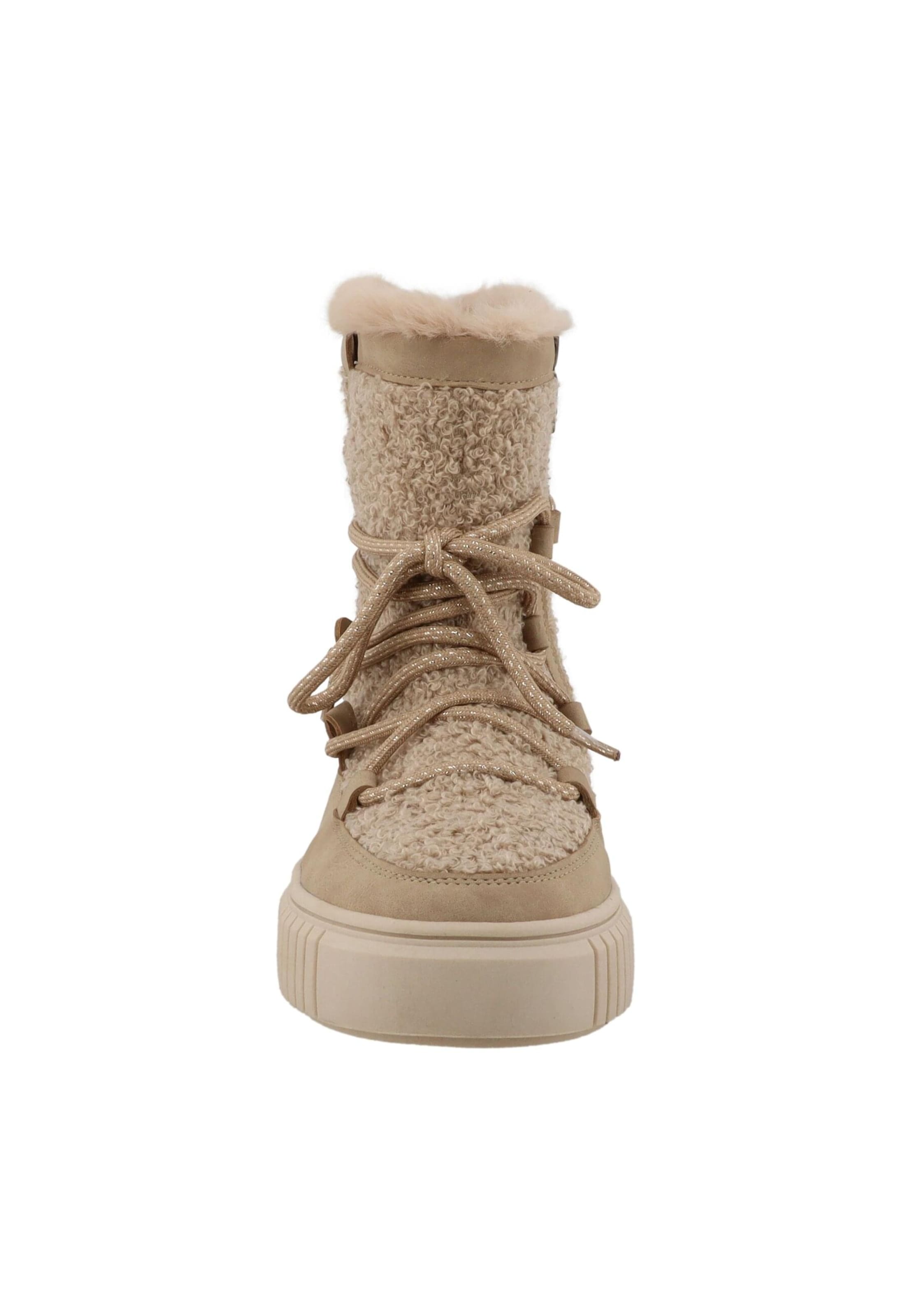 TOM TAILOR Boots σε μπεζ