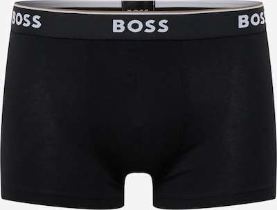 BOSS Orange Boxershorts 'Power' i gråmelerad / svart / vit, Produktvy