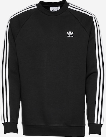 ADIDAS ORIGINALS Regular fit Μπλούζα φούτερ 'Adicolor Classics 3-Stripes' σε μαύρο: μπροστά