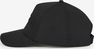 Boggi Milano Cap 'Technical Fabric' in Black: front