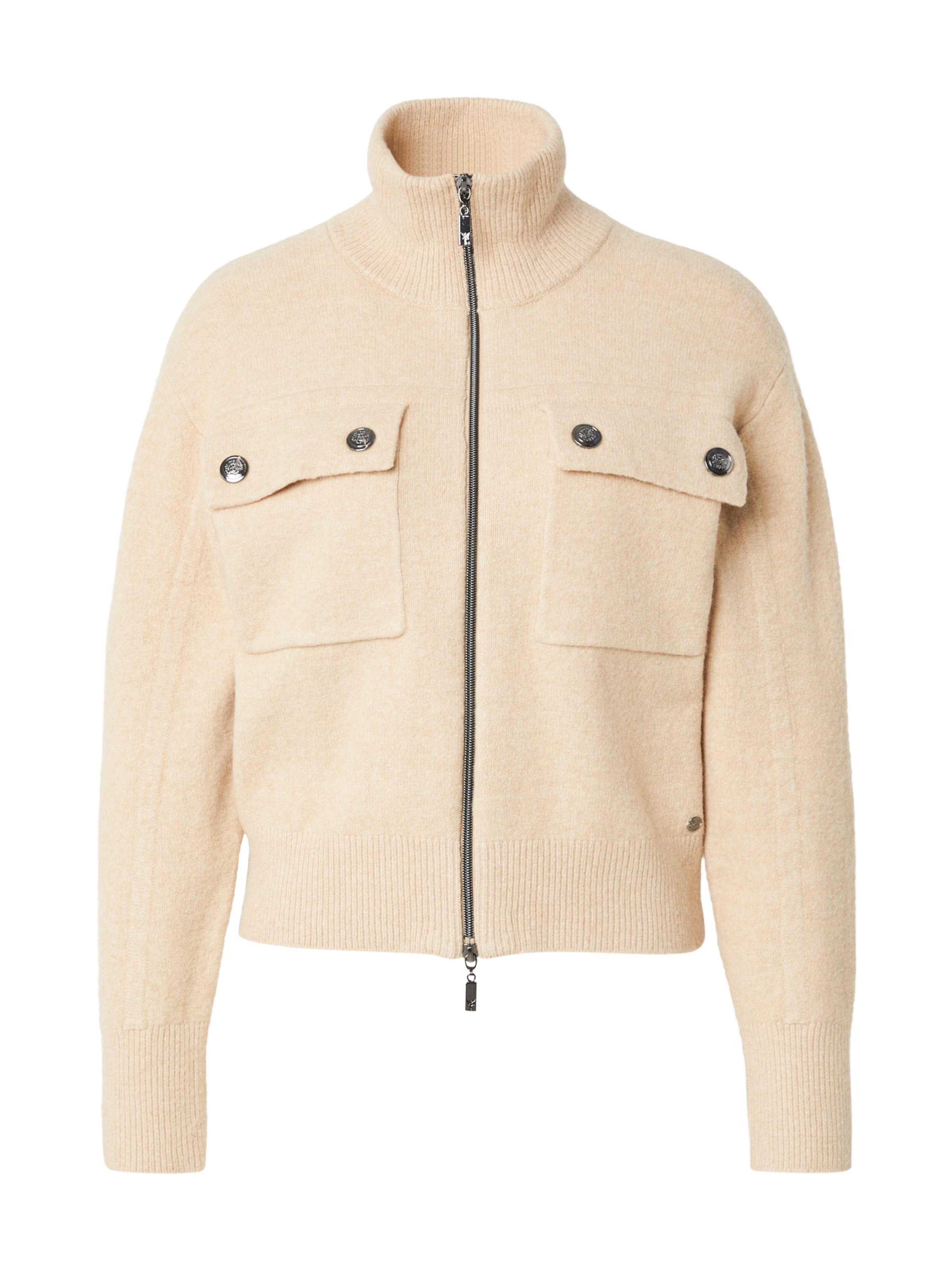 Cardigan monari en marron : devant