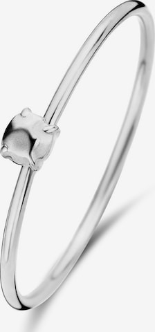 Bague Violet Hamden en argent : devant