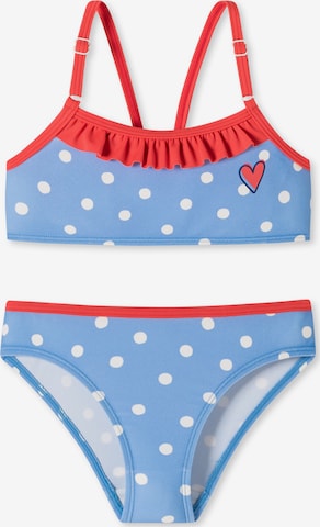 SCHIESSER Bikini 'Aqua' in Blauw: voorkant