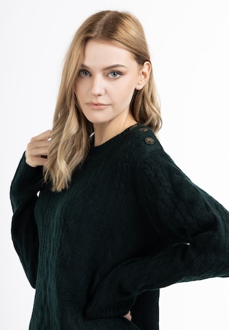 Pull-over 'Zitha' DreiMaster Vintage en vert