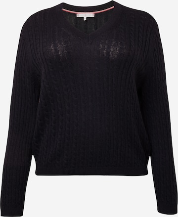 Tommy Hilfiger Curve Sweater in Blue: front