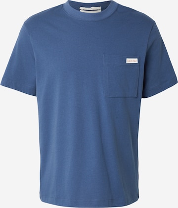 Maglietta di Calvin Klein Jeans in blu: frontale