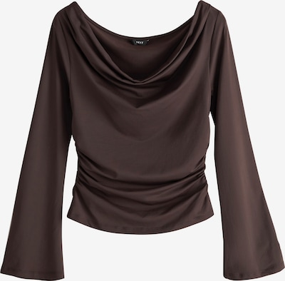 Marškinėliai iš Next, spalva – šokolado spalva, Prekių apžvalga