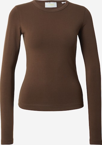 JJXX Футболка 'JXCeline Gigi' в Коричневый: спереди