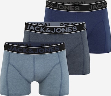 Boxeri de la JACK & JONES pe albastru: față