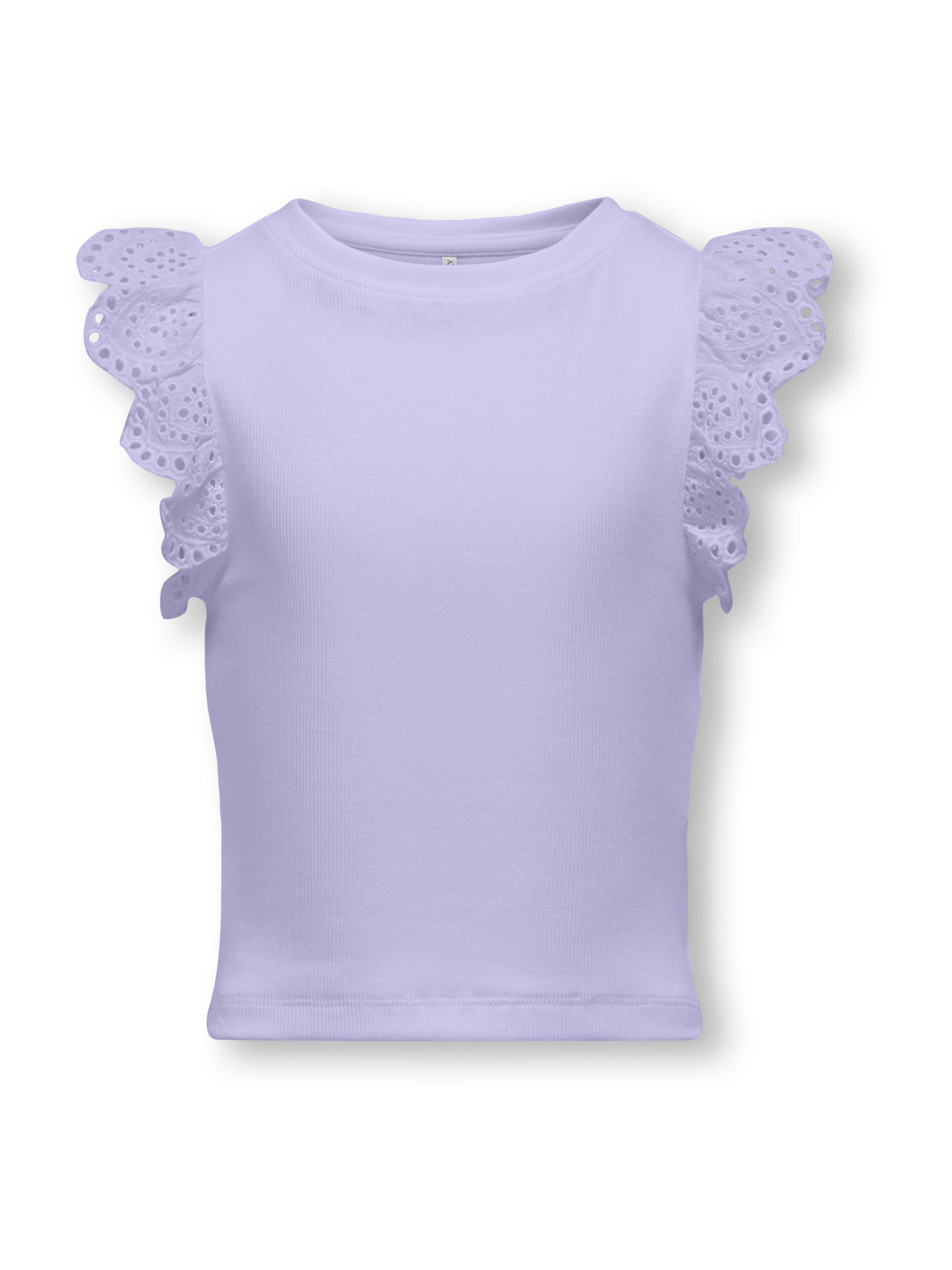 ONLY GIRLS Μπλουζάκι 'KOGDREA' σε λιλά: μπροστά