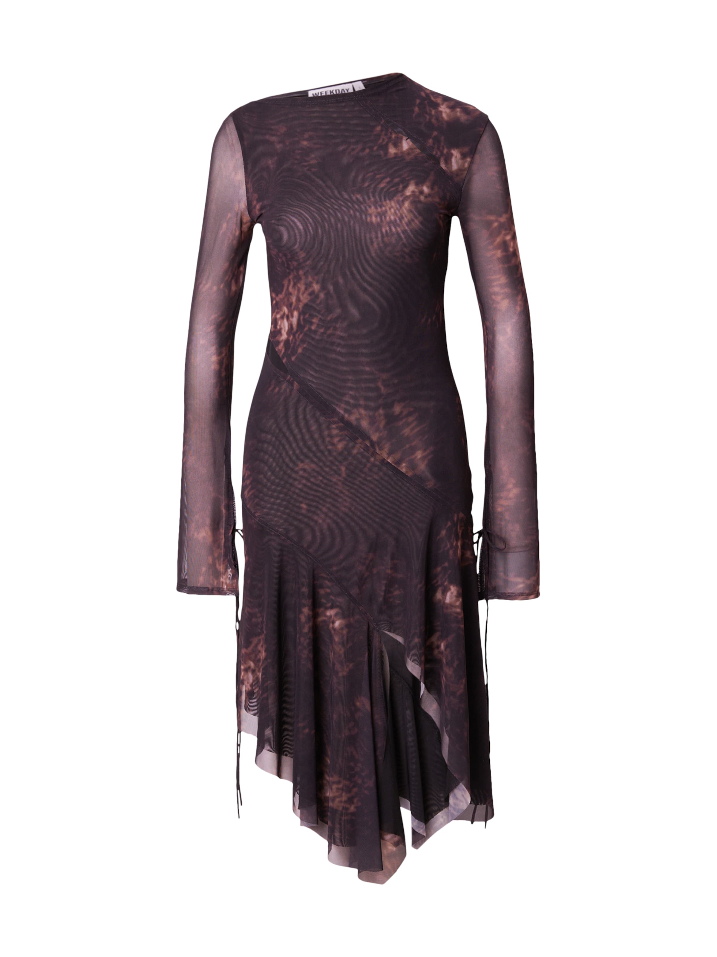 WEEKDAY Платье 'Emilio' в Лиловый: спереди