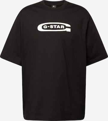 G-Star RAW Shirt in Zwart: voorkant