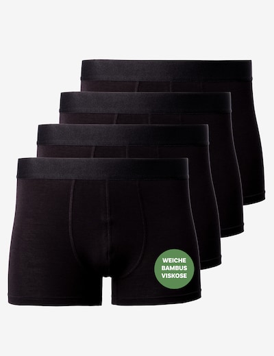 Occulto Boxers 'Bryan' en noir, Vue avec produit