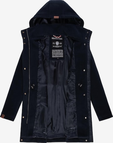 MARIKOO Between-Seasons Coat in Blue