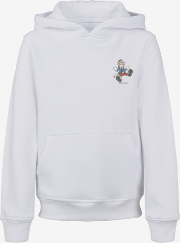 F4NT4STIC Sweatshirt 'Tom and Jerry TV Serie Frankenstein Tom' in Weiß: predná strana