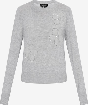 usha BLACK LABEL - Jersey 'Casual' en gris: frente