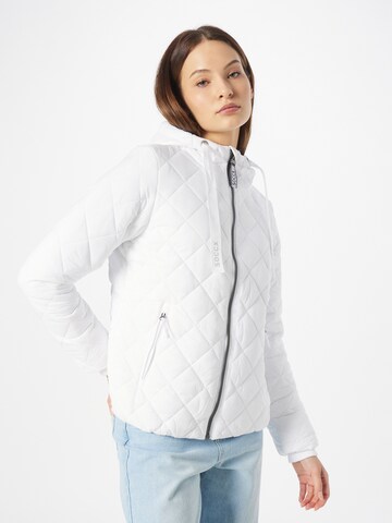 Soccx Between-Season Jacket in White: front