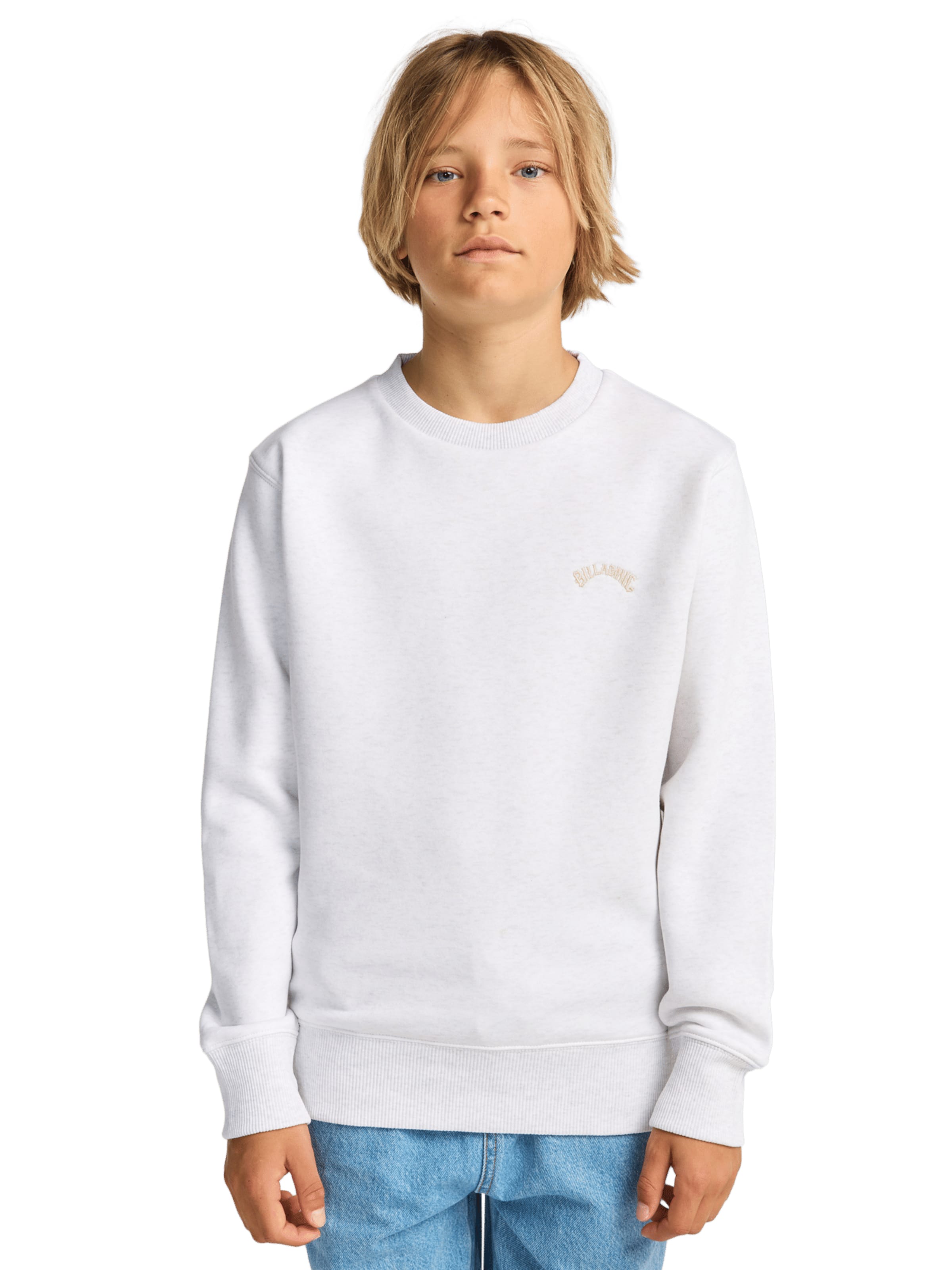 BILLABONG Sweatshirt 'Arch' in White: front