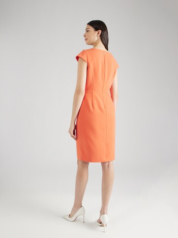 COMMA Sheath dress in Orange