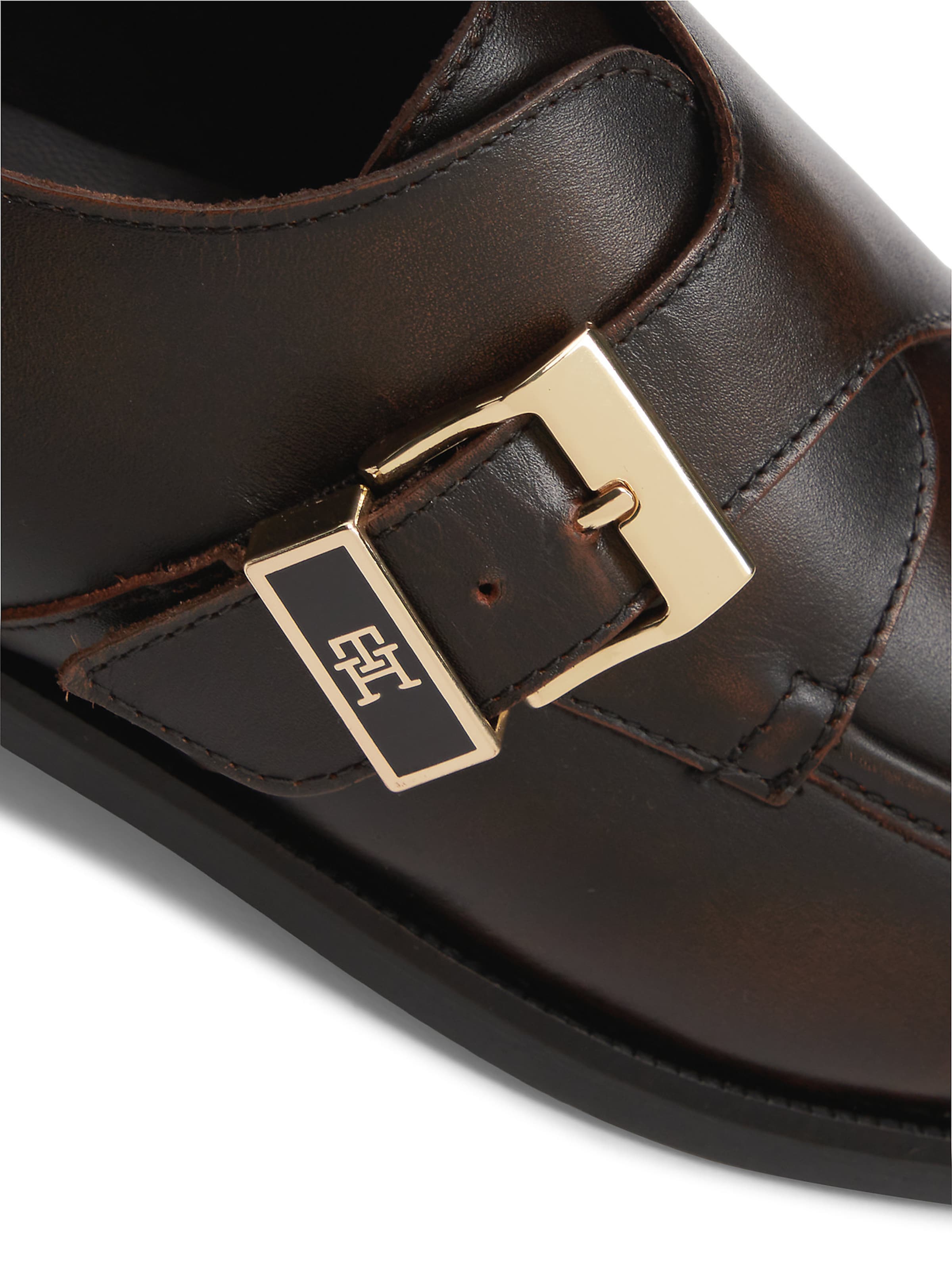 TOMMY HILFIGER Schnürschuh 'New York' in Braun