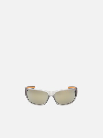 TIMBERLAND - Gafas de sol 'Timberland TB00084 Matte dark red 64/16/130 MAN Sunglasses' en gris: frente