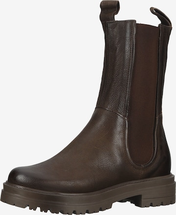 SANSIBAR Chelsea Boots in Brown: front
