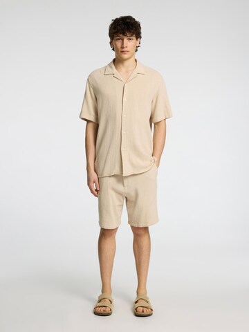 SELECTED HOMME regular Bukser i beige