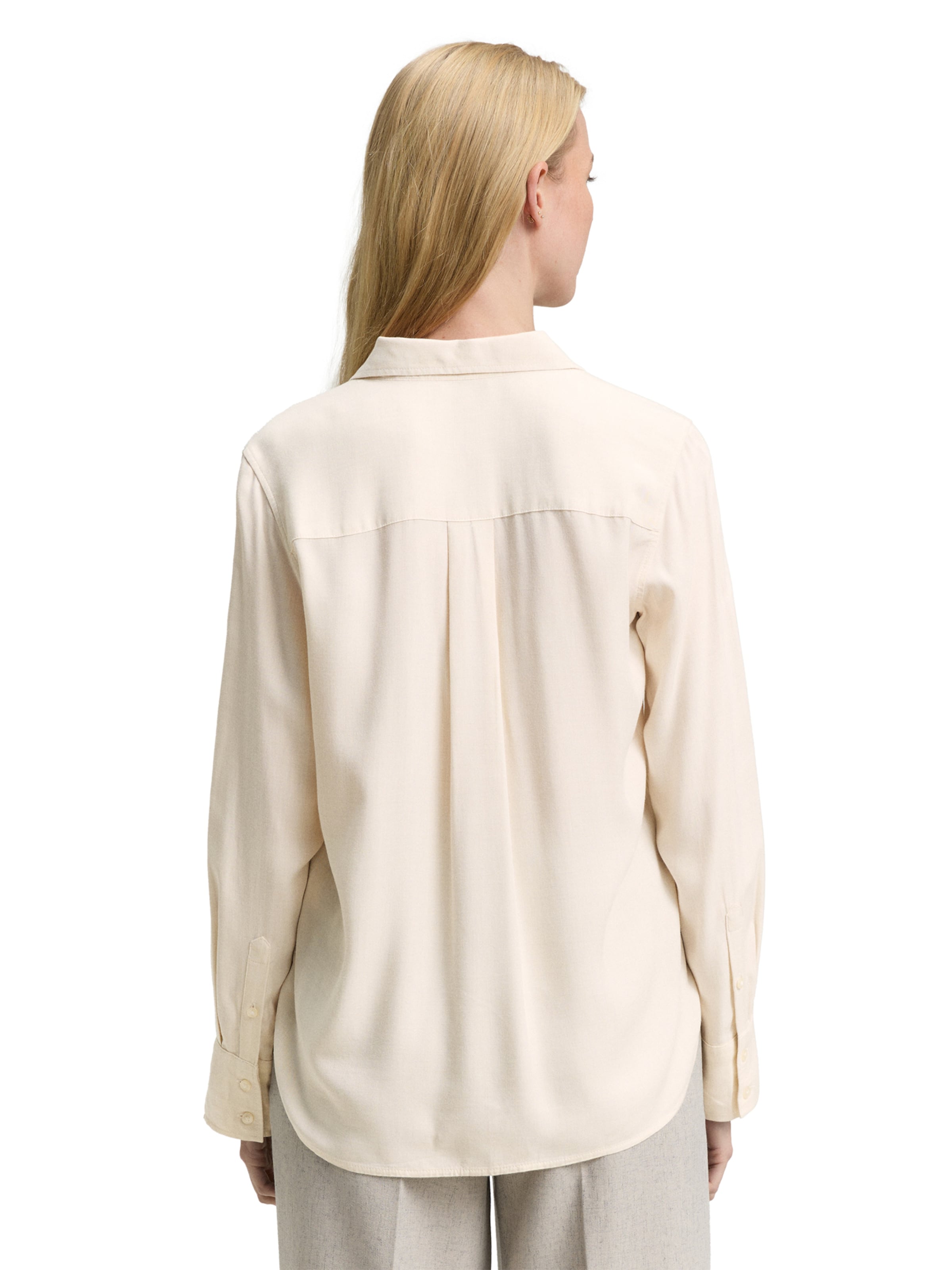 TOM TAILOR Μπλούζα σε λευκό