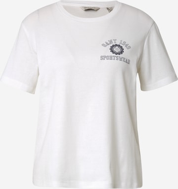 GANT - Camiseta en blanco: frente