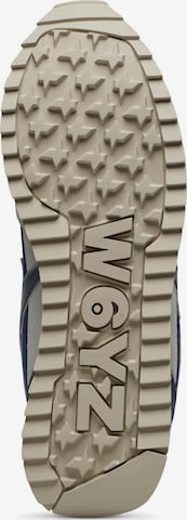 W6YZ Sneaker low 'JET-M.' in Blau: Vorderseite