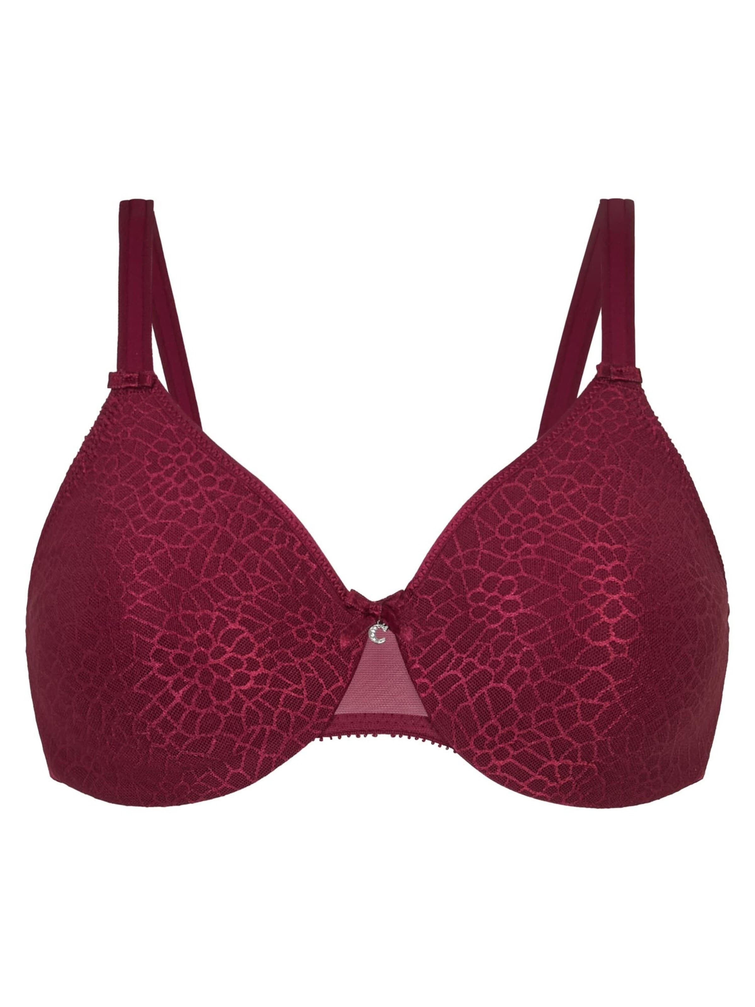 Chantelle Minimizer Minimizer 'Magnifique' in Rood: voorkant