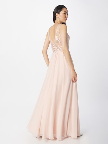 Robe de soirée Laona en rose