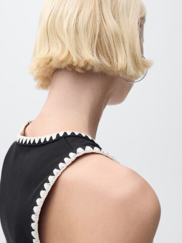 MANGO Top 'LOTO' - fekete