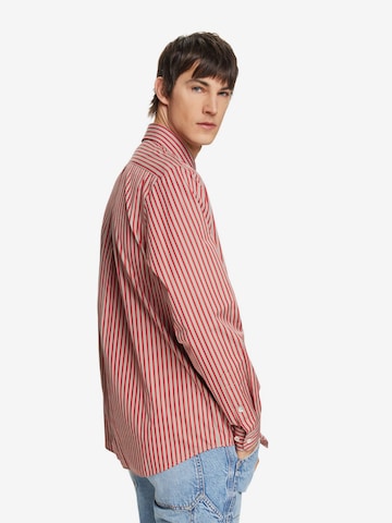 ESPRIT Regular fit Overhemd in Rood